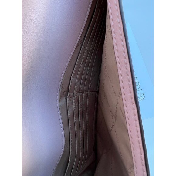 Michael Kors tote maisie 3 in 1 large bag clutch & crossbody Powder Blush - Picture 8 of 12